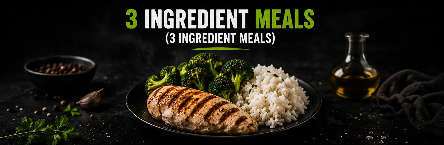 3 Ingredient Meals