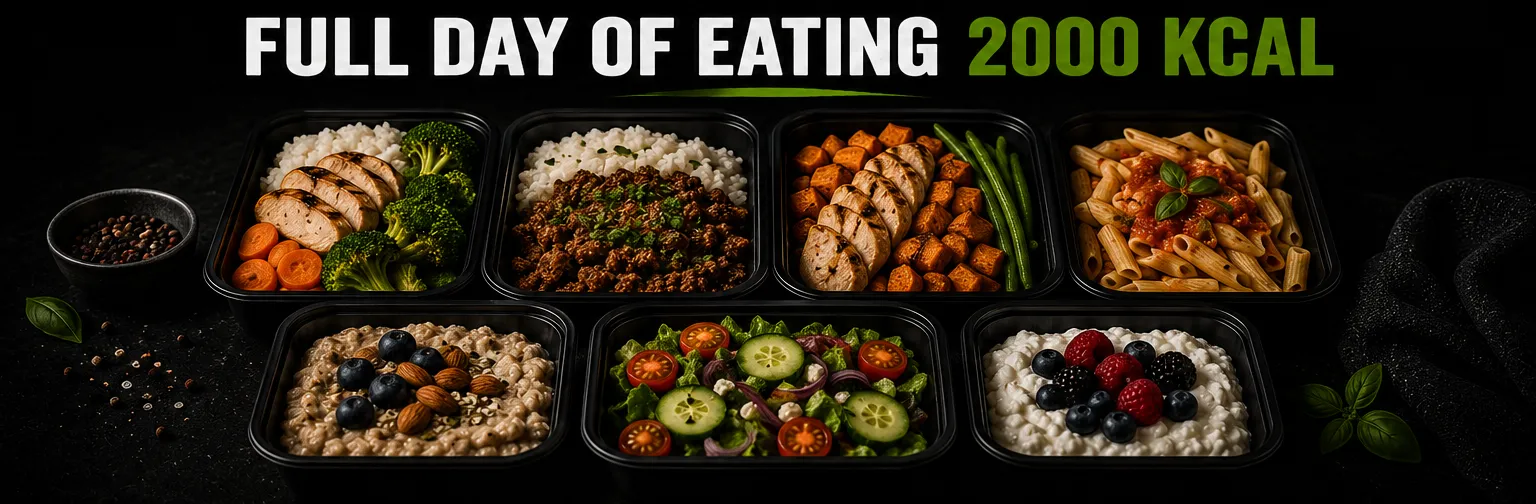 Full Day of Eating 2000 kcal